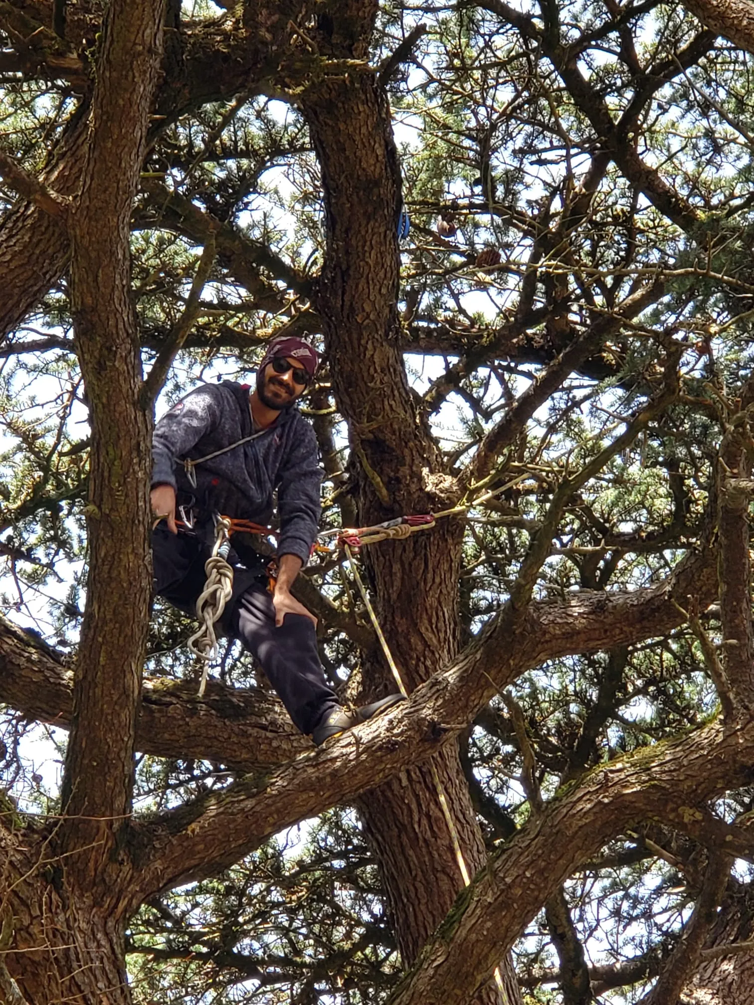 Vijay fondateur de l'entreprise et cordiste exégète et pationné